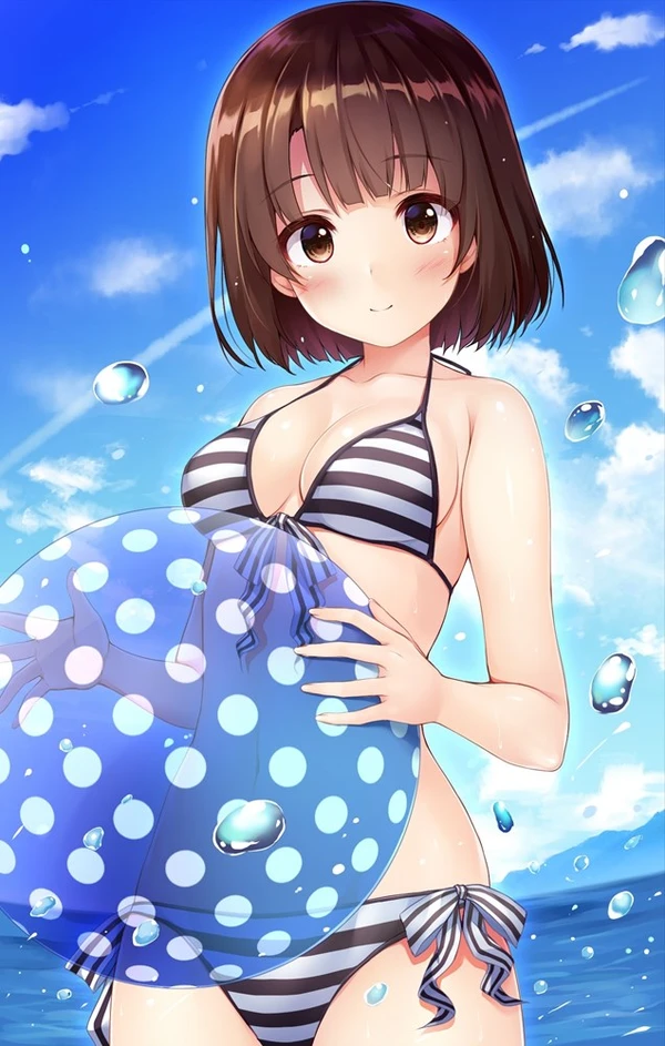 【二次】水着の女の子【画像】　その５４ | 二次萌エロ画像ブログ 127 051437