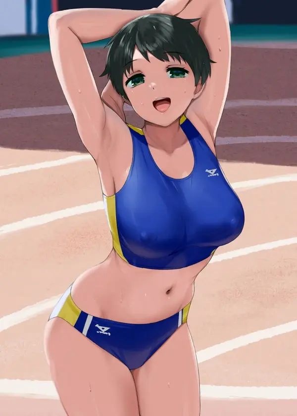 【二次】運動用のスポーツウェアを着た女の子のエロ画像 Part１３ | えろかん 105 233688