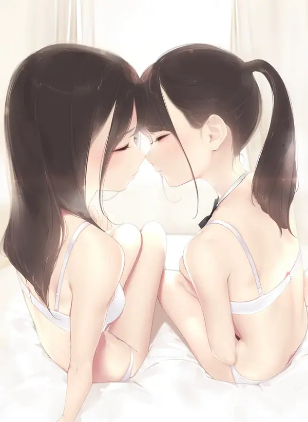 【二次】女の子同士でイチャイチャしてる百合(レズ)のエロ画像 Part６ | えろかん 109 248764