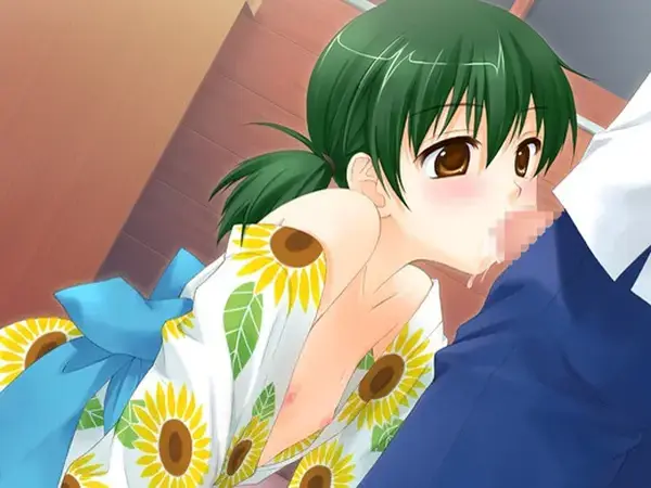 【二次エロ】女の子が小さなお口で一生懸命オチンチンをご奉仕しているフェラ画像ください！！ : にじもえ！ 177 001697