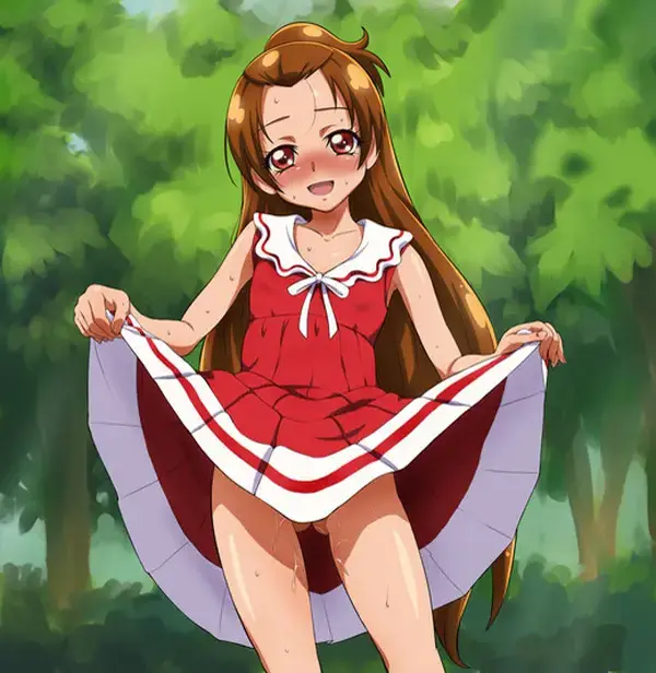 【二次エロ】女の子が発情しちゃってる画像ください！ : にじもえ！ 135 002079 1