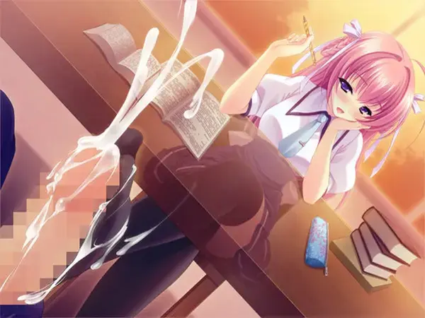 【二次エロ】机の下でフェラチオやセックスなどエッチな事をしているエロ画像集 : にじもえ！ 47 012773