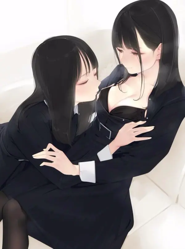 【２次】黒い下着の女の子のエロ画像その３０ 77 015640