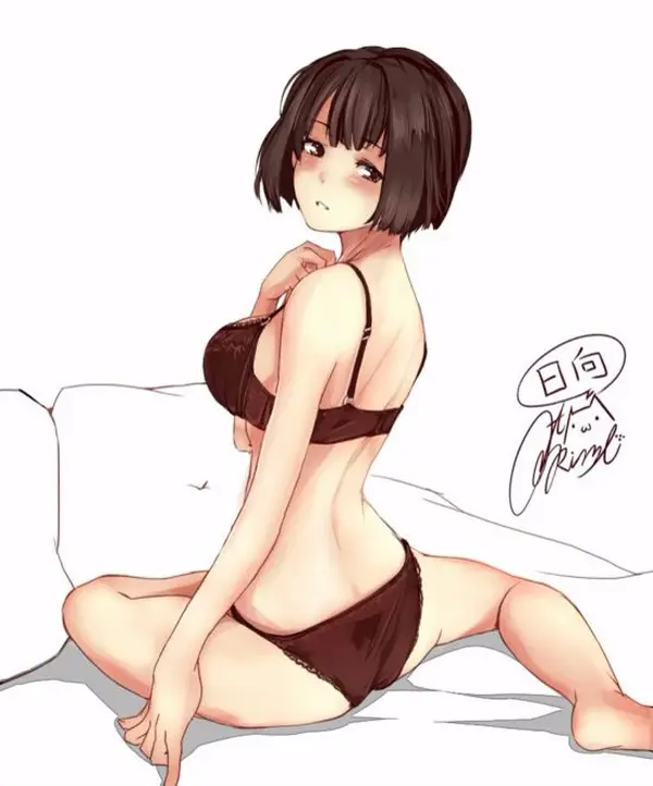 【２次】黒い下着の女の子のエロ画像その８ 65 016308