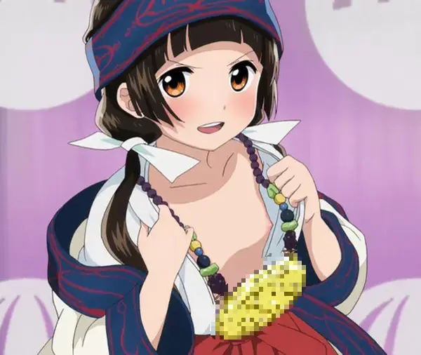 【二次剥ぎコラ】一般アニメを18禁アニメに変えてしまう魔法のような場所 : にじもえ！ 63 023039