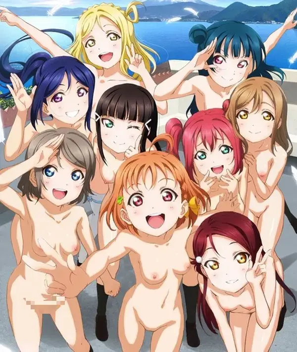 【二次脱ぎコラ】アニメキャラたちを全裸にする剥ぎコラ画像集 : にじもえ！ 65 026696 1