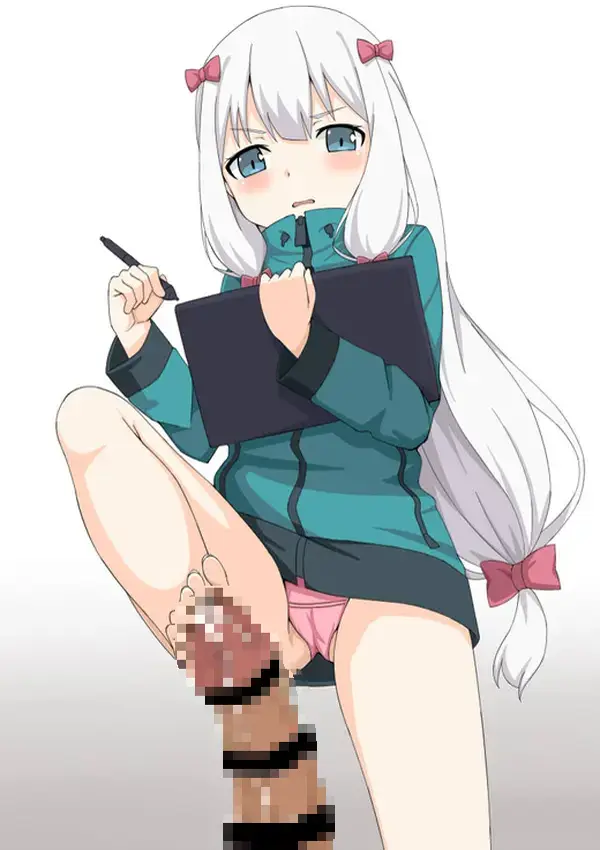 【二次エロ】至福な気持ちになれる足コキ画像貼っていこうぜ！ : にじもえ！ 53 038658 1