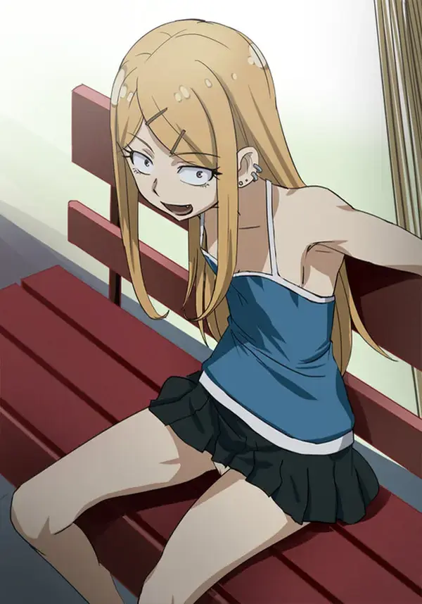 【二次エロ】スカート姿の隙間からパンツが見えてしまっているパンチラ画像 : にじもえ！ 61 041156 1