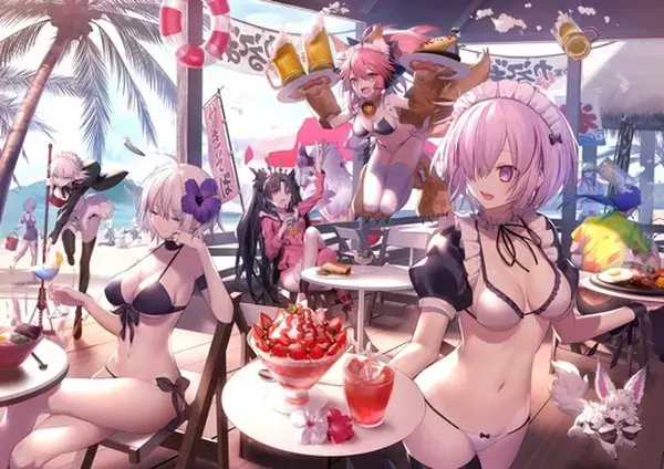 【FGO】女サーヴァントたちの水着画像貼っていこうぜ！！ : にじもえ！ 55 058530