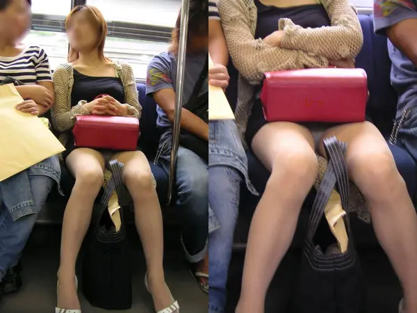 電車内で秘密のトライアングルに捉えた素人のいやらしいパンチラエロ画像 | 素人エロ画像やったる夫 63 071117