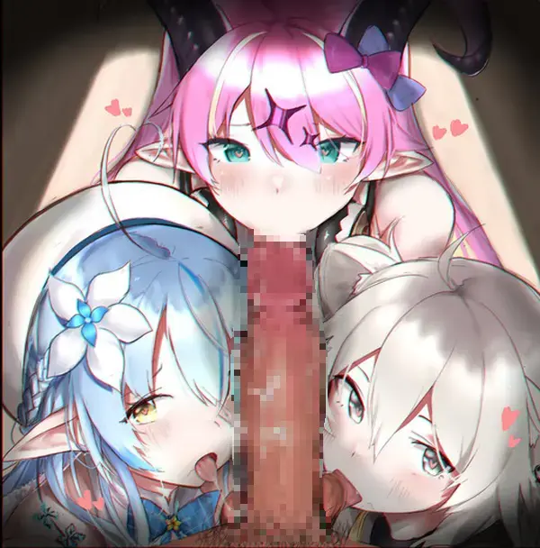 【二次エロ】ホロライブのエロ画像が集まる魔法のような場所 : にじもえ！ 85 093328 2