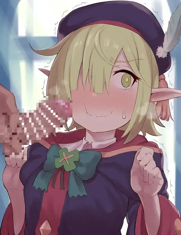 【2次エロ】皮を被った包茎おちんぽのエロ画像が集まる魔法のような場所 : にじもえ！ 61 094800