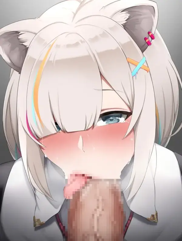 【二次エロ】肉棒を口で咥えられて激しく扱かれているフェラチオ画像 : にじもえ！ 69 105586