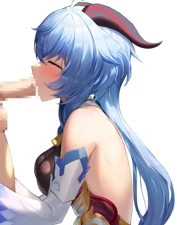 【二次エロ】ジュボジュボ激しくチンポをしゃぶられているフェラチオ画像 : にじもえ！ 63 106014