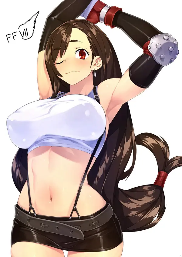 【２次】服を着ててもエロいＦＦ７の ティファ ちゃんの可愛い二次エロ画像【ＦＦ】 85 126063