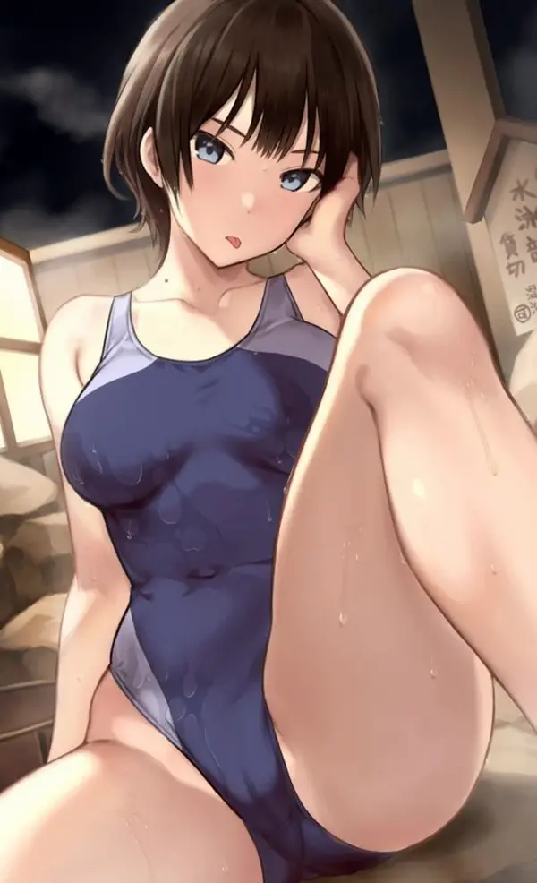 【２次】競泳水着姿の女の子のエロ画像その３２ 83 162289