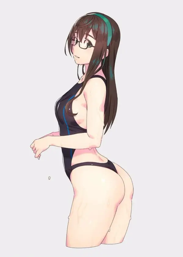 【２次】競泳水着姿の女の子のエロ画像その５ 83 163145