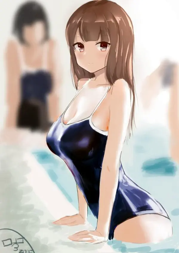 【２次】 スク水姿の可愛い女の子のエロ画像その８ 71 164198