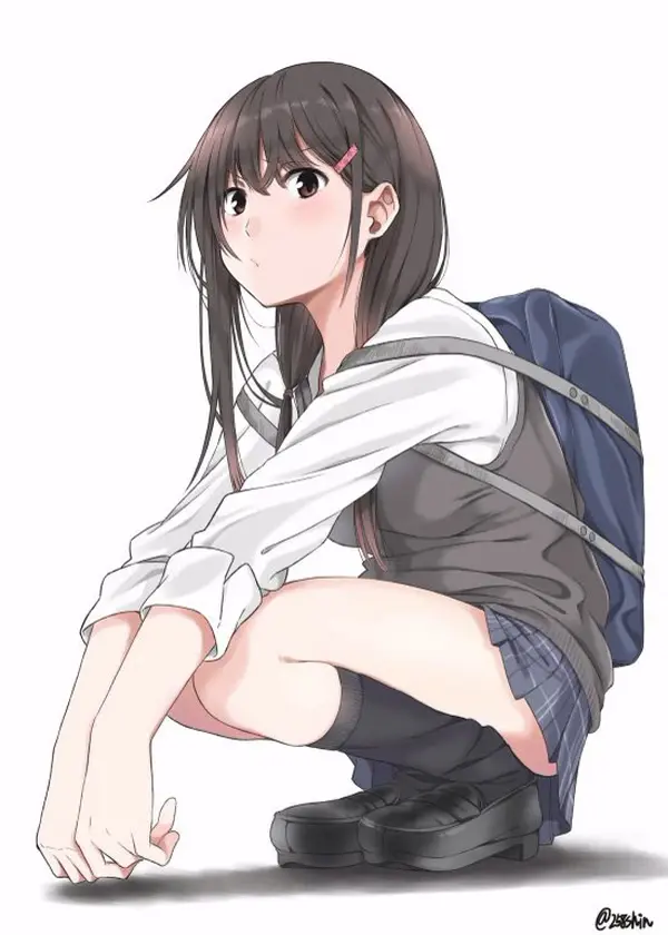 【２次】学校の 制服 を着た可愛い女の子の 二次画像 　その２３【制服・非エロ】 81 166307