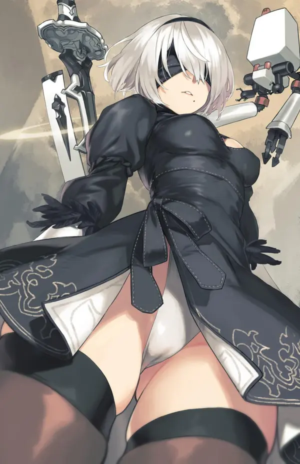 【NieR:Automata】2B(トゥー・ビー)ことヨルハ二号B型 のエロ＆萌え画像 Ⅳ 105 188905