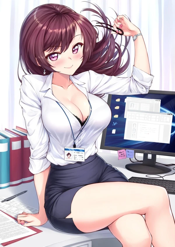 【二次】OL・女性会社員画像 　その６ | 二次萌エロ画像ブログ 97 474264