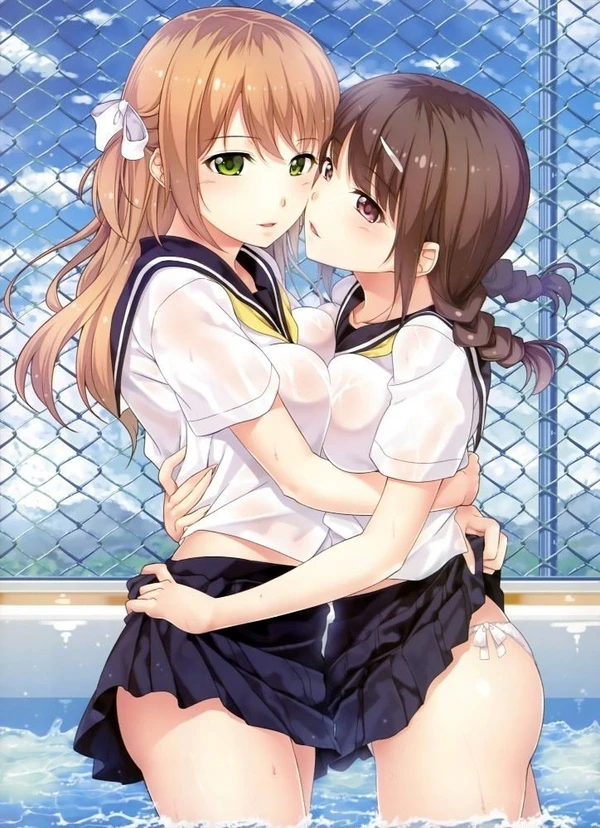 百合画像で一番エロいのはおっぱい押しつけあってる画像で間違いない | 二次萌エロ画像ブログ 89 483867