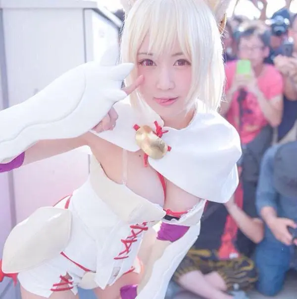 巨乳コスプレイヤー、御伽ねこむのJカップ爆乳おっぱいにパイズリされてぇｗｗｗｗｗ | おっぱいさん。 155 520063