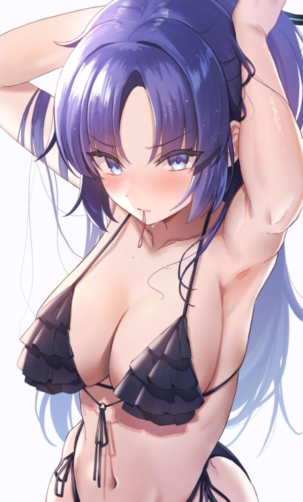 黒ビキニが似合いすぎる…二次元の女の子たちの画像を集めてみた！ | 二次萌エロ画像ブログ 1 img 6807f16642a5b