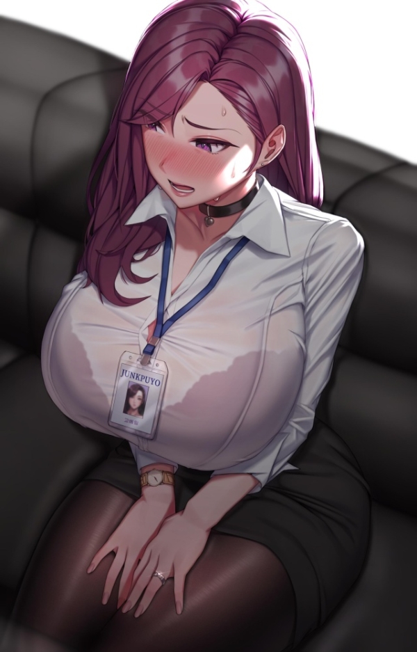 【OL】タイトスカートとシャツ姿は正義【二次元画像】 | 二次萌エロ画像ブログ 7 img 681c28cec4974