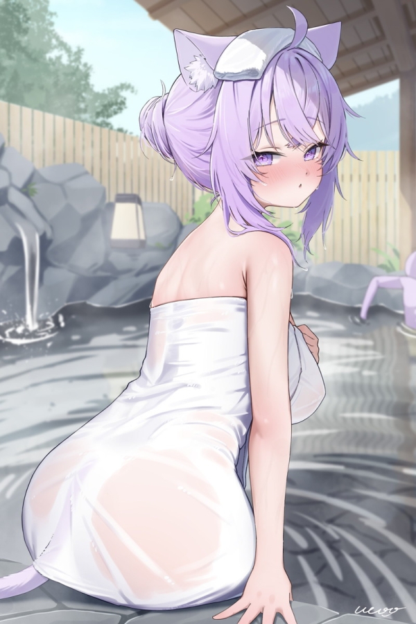 【二次】濡れ透けやスケスケな服を着た女の子のエロ画像 Part４１ | えろかん 1 img 682cf7a320aff