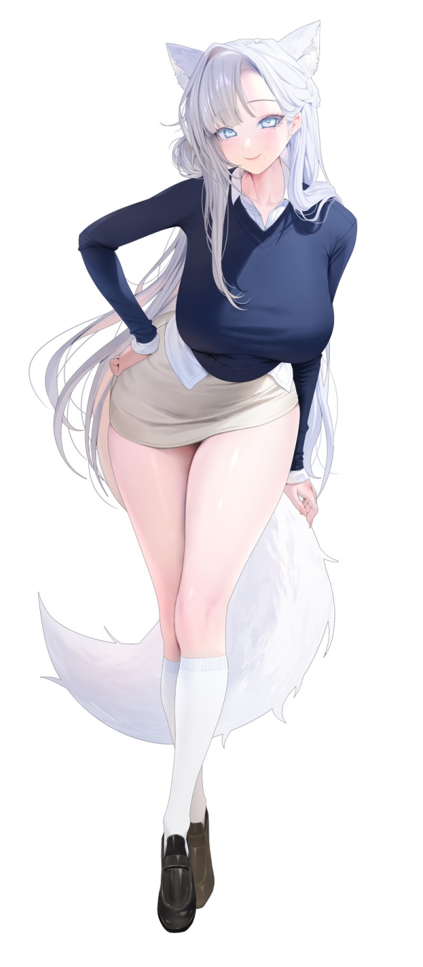 【二次】太ももがエッチな女の子のエロ画像 Part４６ | えろかん 5 img 683e1af7cc418