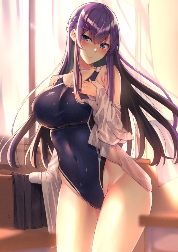 【二次】競泳水着姿の女子、どれ見ても「つよい」【画像】 | 二次萌エロ画像ブログ 5 img 684506e673921