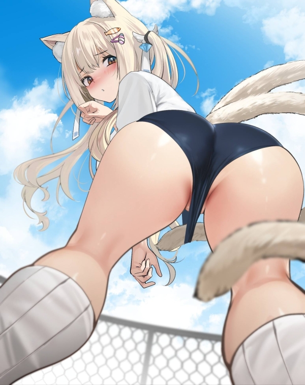 「ブルマですよブルマ！」ちゃんと実在してましたよ？ 体操服とブルマの女の子画像♪【２次】 1 img 68478db7aff65