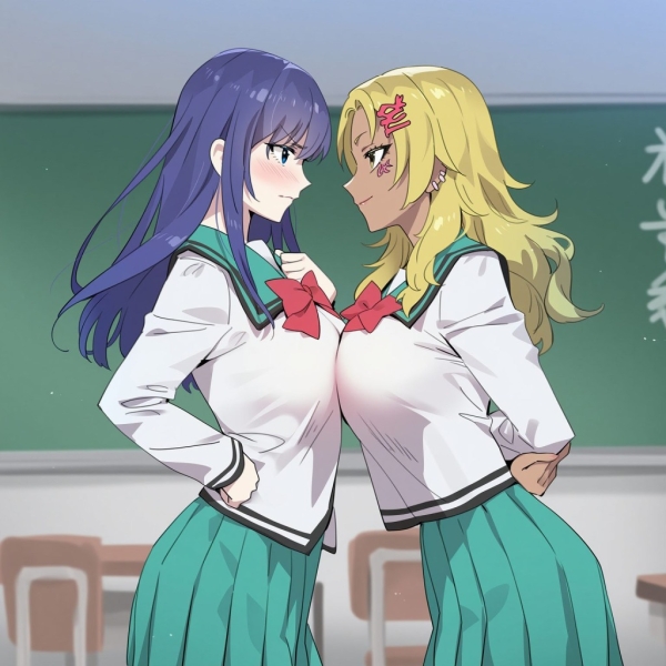 【画像】照橋心美と相卜命が俺のち○ぽを巡って争うエロ画像集 | にじエロファンタジア 1 img 684d28a02cbf1