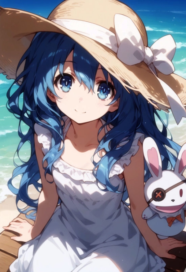 【２次】青髪の可愛い女の子のエロ画像その３３ 1 img 685219c81f6d6