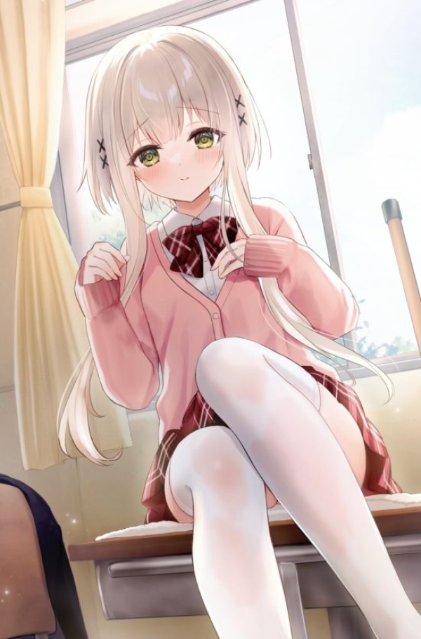 【２次】ニーソックスを着けた女の子のエロ画像その５０ 3 img 68575fce53b0b