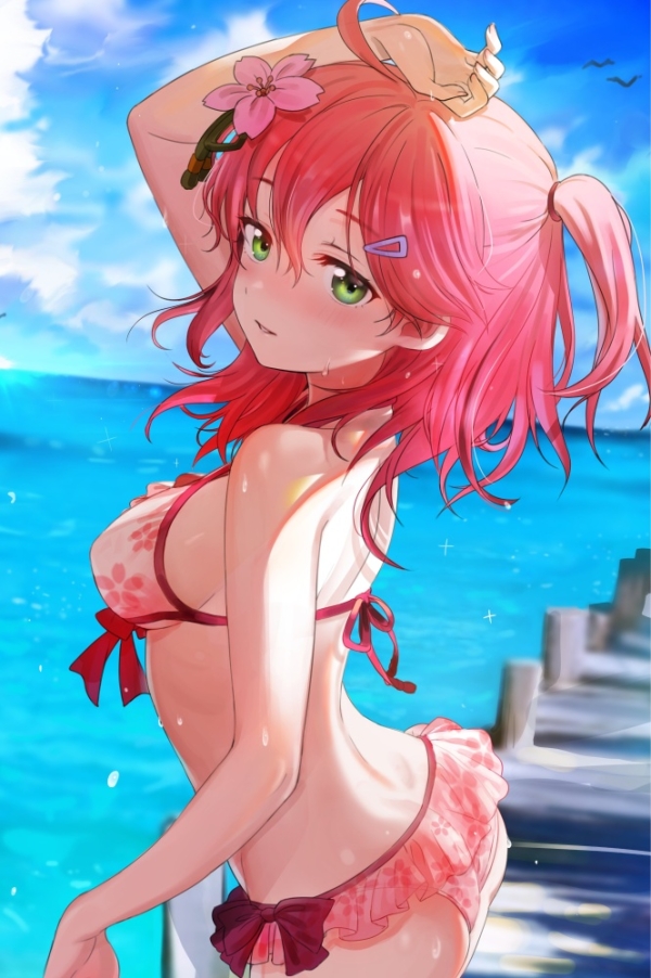 【二次】さくらみこ、ちょいポンコツなのに天使すぎる画像ばっかで草 | 二次萌エロ画像ブログ 5 img 6875ce7164bef