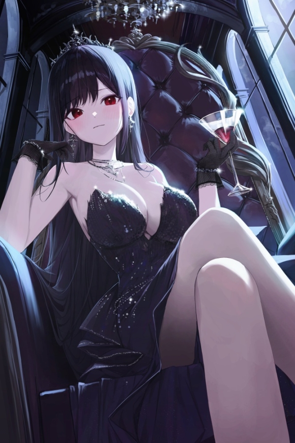 【二次】足組み女子の余裕感が刺さる画像ばっか集めた | 二次萌エロ画像ブログ 5 img 6879c2e1451a8