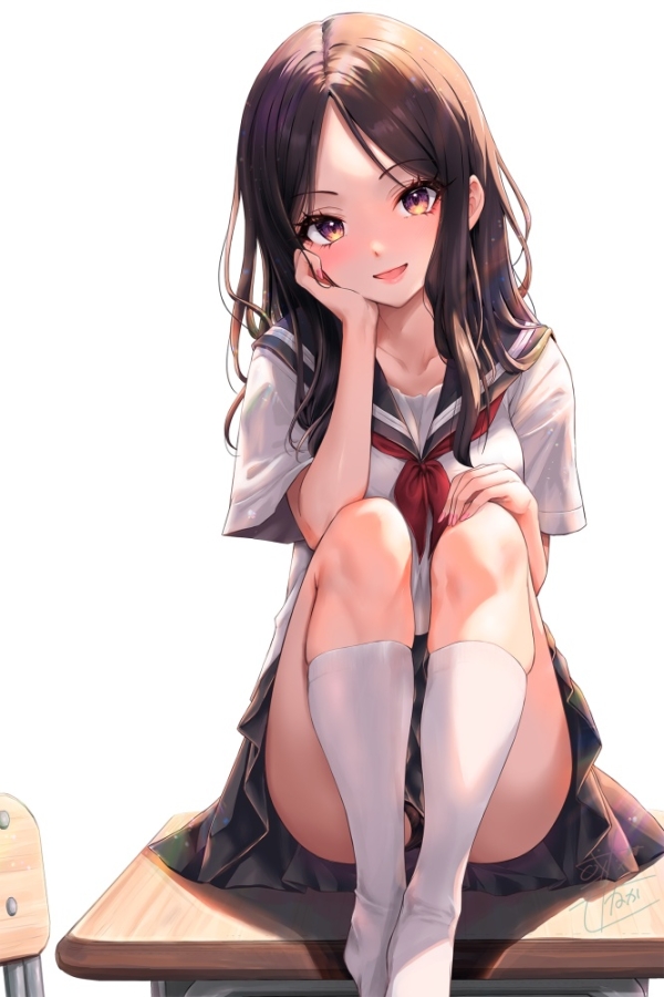 【二次】制服着てるだけで100倍可愛く見える画像集めた | 二次萌エロ画像ブログ 5 img 6881abe1545f0