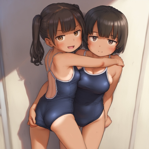 【二次エロ】うちの学校の水泳部画像データが流出したらしいな・・ | にじエロファンタジア 1 img 688b56f7210be