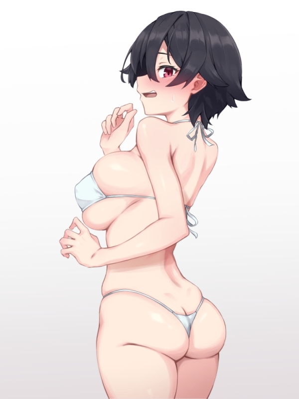 【二次】半ケツは正義！割れ目チラ見せ美女まとめ【画像】 | 二次萌エロ画像ブログ 5 img 688c37dcb0ed9