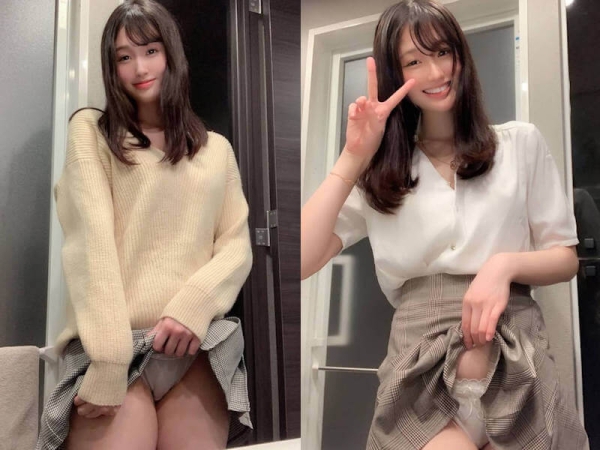 たくし上げパンチラ女子エロ画像 100選 - 性癖エロ画像　センギリ 65 img 689750f014ce8