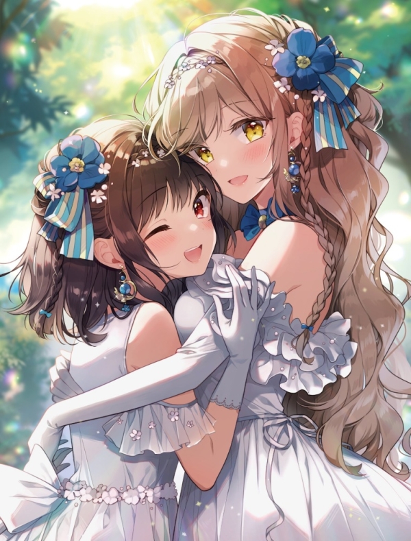 【二次】百合女子のイチャイチャ画像集めた結果ｗｗ | 二次萌エロ画像ブログ 5 img 689eace08681f