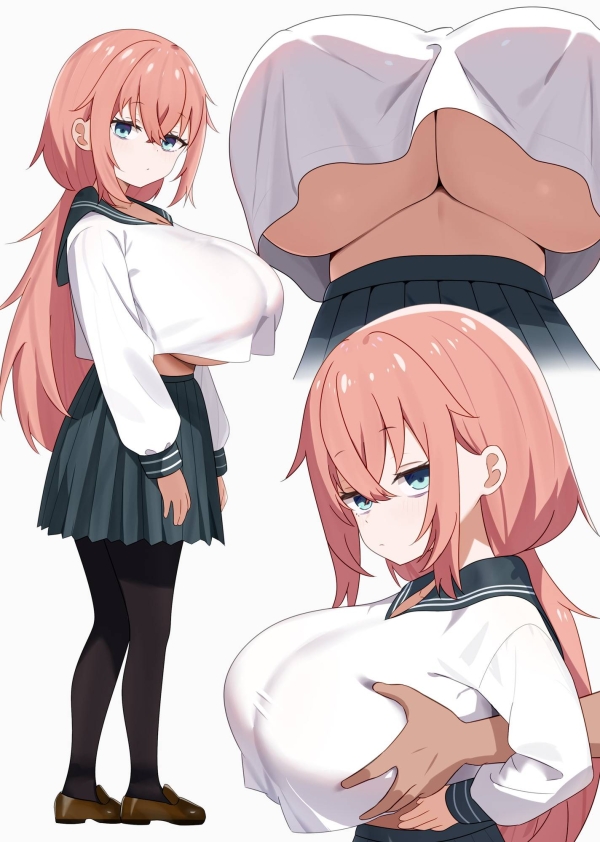 アンバランスなんだけどソコに惹かれてしまう…ロリ巨乳の少女画像♪ 5 img 68a52838b66ff