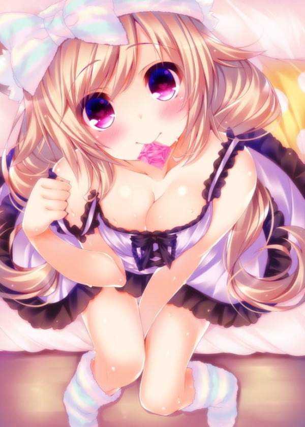 【２次】おっぱいの谷間が素敵な女の子のエロ画像その１７３ 1 img 68a7cb4538670