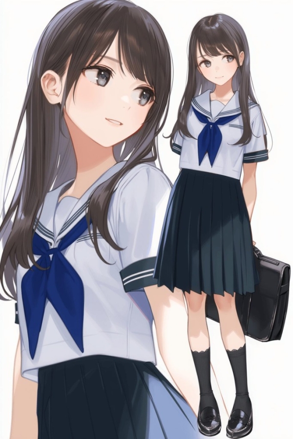 【二次エロ】セーラー服女子をぶち犯す♥ | にじエロファンタジア 1 img 68ab6b5e80d68