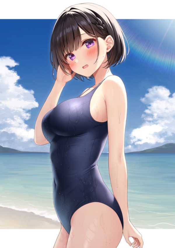 【二次】スクール水着画像まとめ青春全開の魅力を凝縮してみた | 二次萌エロ画像ブログ 5 img 68ad2d771b867