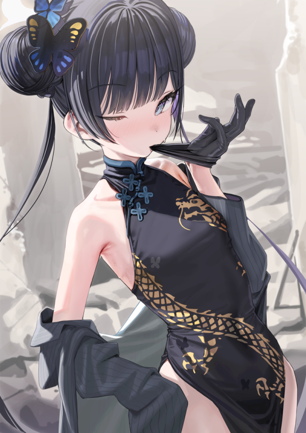 【二次】手袋やロンググローブを付けたコスエロ画像 Part３１ | えろかん 1 img 68b21ef63300c
