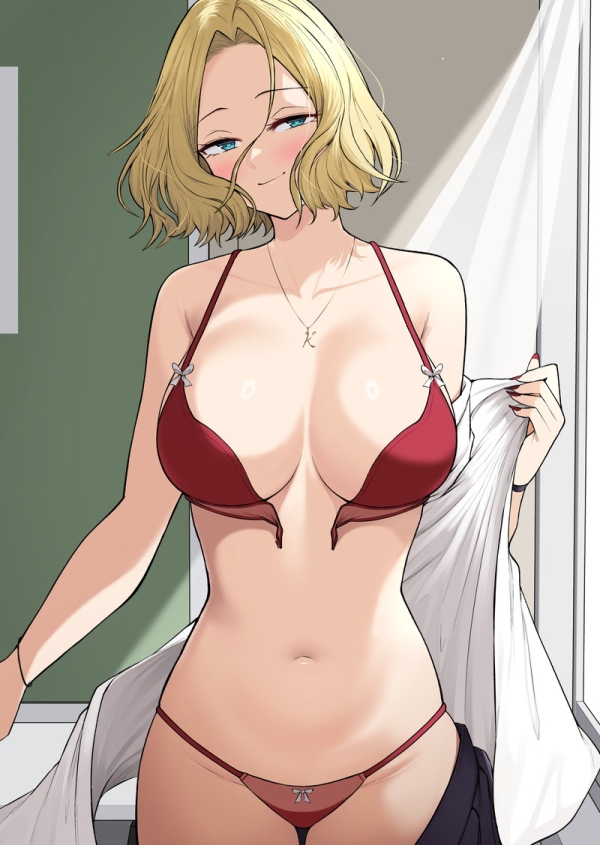 【二次】金髪、ブロンドヘアーの女の子のエロ画像 Part７６ | えろかん 5 img 68b5db42885e3