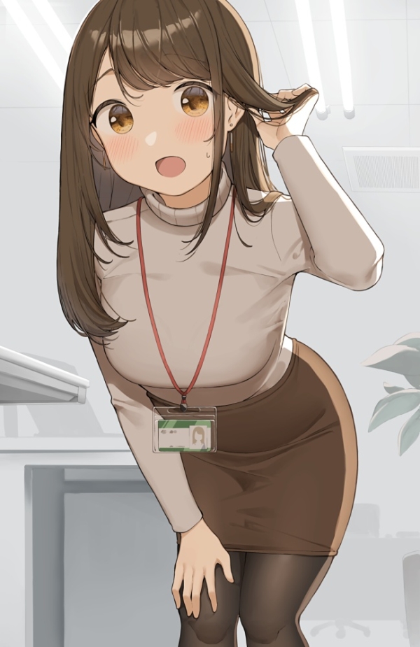 【二次】OL姿の女ってなんであんなにエロさ増し増しなん？【画像】 | 二次萌エロ画像ブログ 5 img 68b667f364363